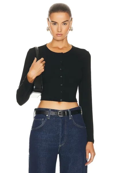 Кардиган Leset Lauren Crop, черный