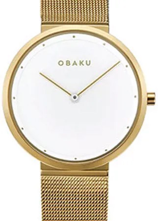 Fashion наручные  женские часы Obaku V230LXGWMG. Коллекция Ultra Slim