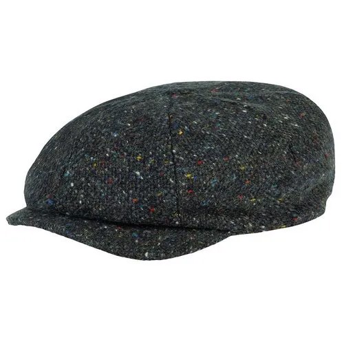 Кепка HANNA HATS арт. JP Tweed JP2 (серый / коричневый), размер 59