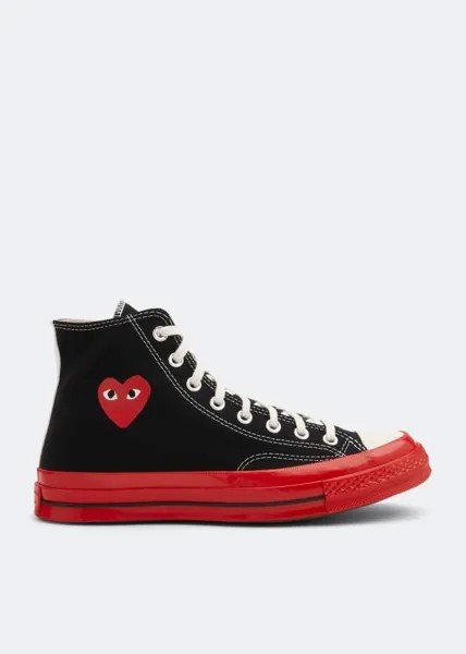 Кроссовки COMME DES GARÇONS PLAY X Converse sneakers, черный