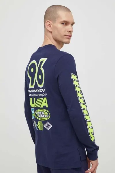 Лонгслив Under Armour, темно-синий