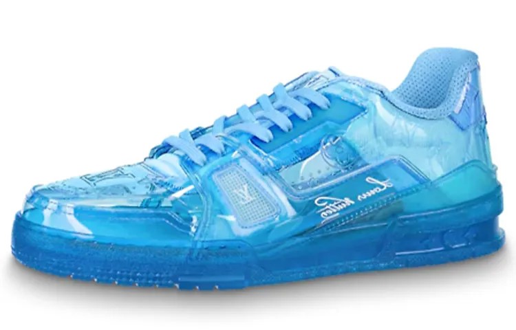 Кроссовки Louis Vuitton, спортивная обувь, синий