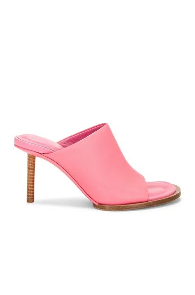 Туфли Jacquemus Less Rond Carre, розовый