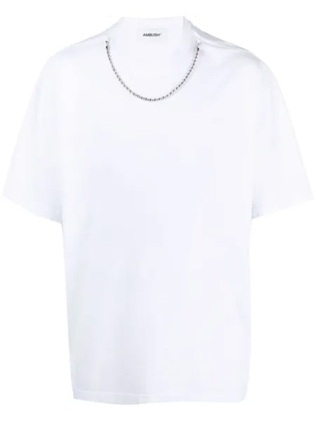 AMBUSH футболка Ballchain, белый