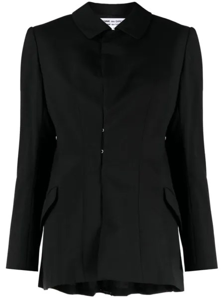 Comme Des Garçons Comme Des Garçons шерстяной жакет с классическим воротником, черный