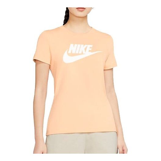 Футболка спортивная одежда основные Футболка Nike, розовый