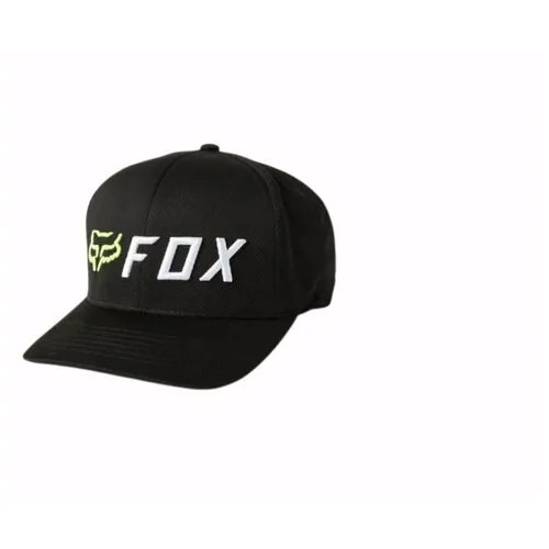 Бейсболка Fox Apex Flexfit Hat L/XL, 2021 26044-019-L/XL (черно-желтый)