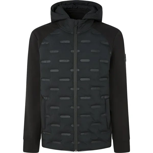 Худи Hackett Amr Quilt Hybrid, черный