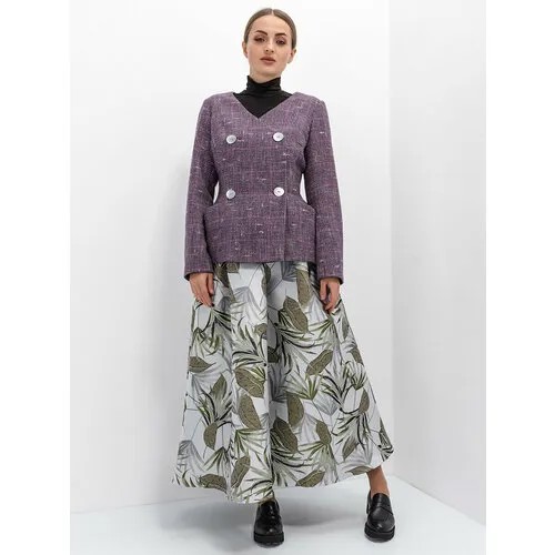 Пиджак ARTWIZARD, размер 170-92-100/ M/ 46, фиолетовый