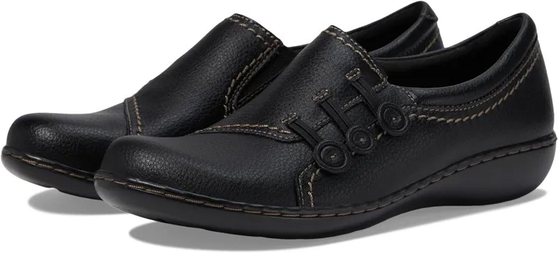 Лоферы Clarks Ashland Effie, цвет Black Leather