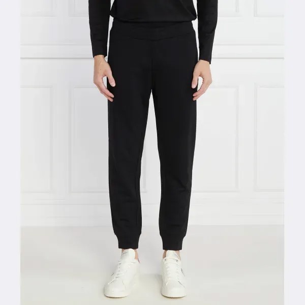 Спортивные брюки стандартного кроя Emporio Armani, черный