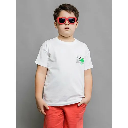 Футболка Batik, размер 104, белый
