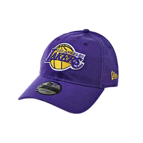 Мужская кепка с ремешком New Era Los Angeles Lakers Core Classic 9Twenty, черная