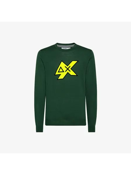 Толстовка regular fit Sun68, зеленый