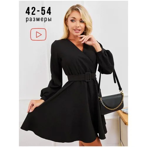 Платье размер 46, черный