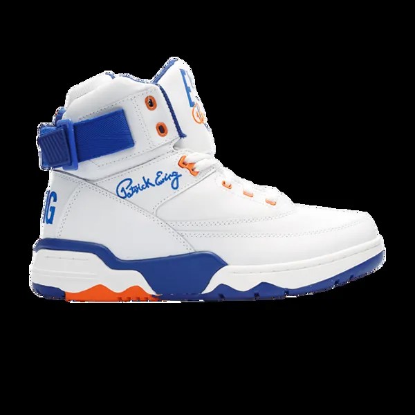 Кроссовки Ewing 33 Hi 'White Royal Orange', белый