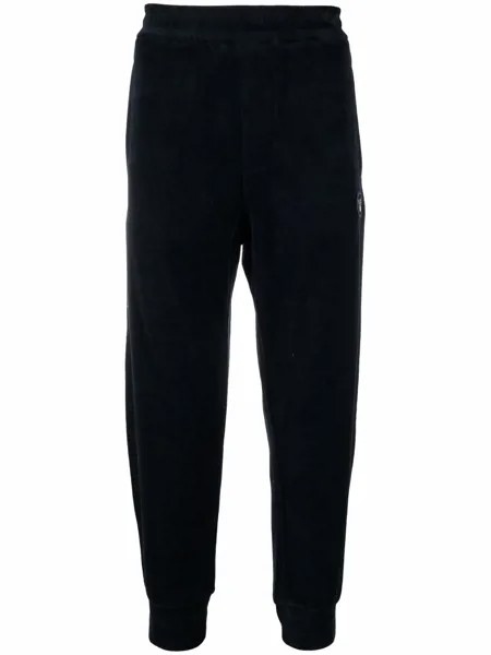 Emporio Armani спортивные брюки с нашивкой-логотипом