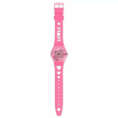 Наручные часы swatch, розовый