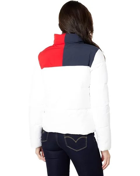 Пуховик Tommy Hilfiger Adjustable Puffer, цвет Bright White Multi