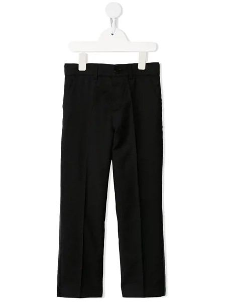 Paul Smith Junior брюки строгого кроя со складками