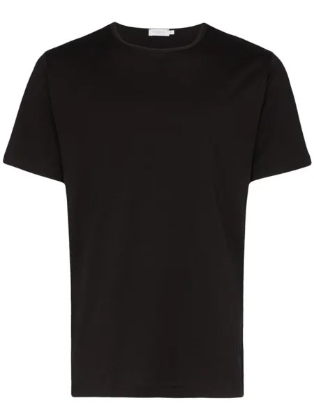 Sunspel футболка Superfine, черный