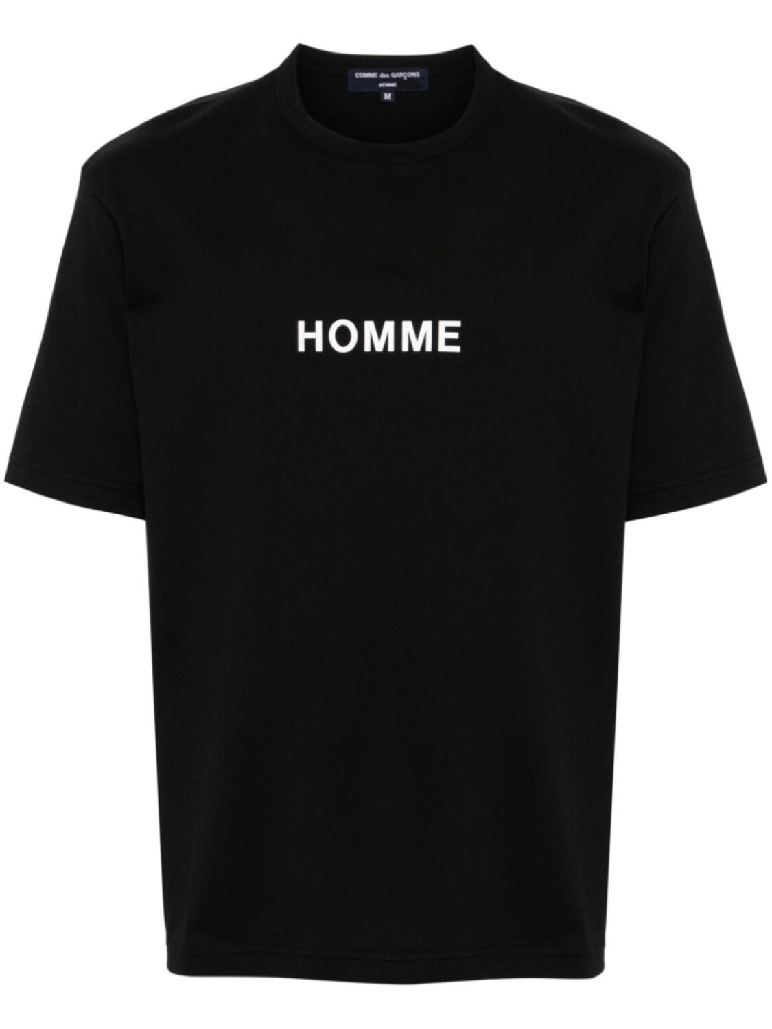 Comme des Garçons Homme футболка с логотипом, черный