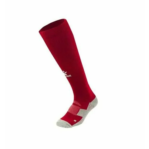 Гетры Kelme, размер 04-L/42-44, белый, красный