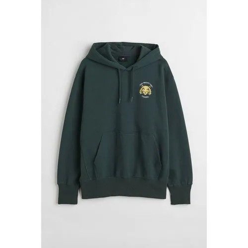 Толстовка H&M, размер L, зеленый