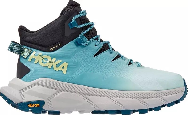 Женские походные ботинки Hoka Trail Code GTX, голубой