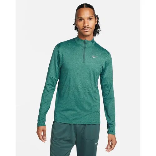 Лонгслив NIKE, размер XL, зеленый