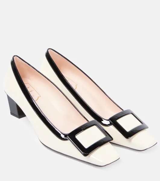 Лакированные туфли Belle Vivier Roger Vivier, белый