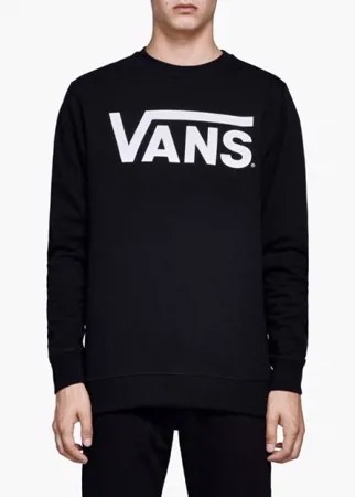 Свитшот VANS Mn Vans Classic Crew Black/White