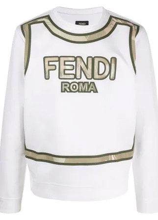 Fendi толстовка с логотипом