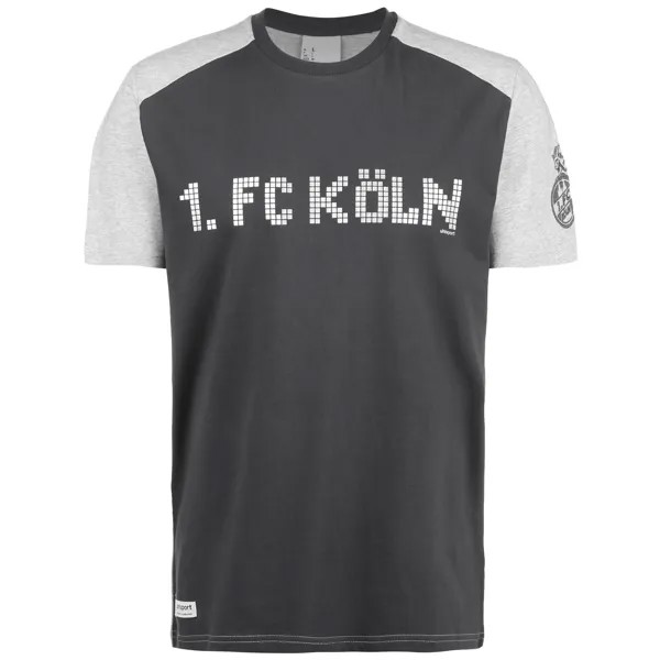 Рубашка uhlsport T Shirt 1. FC Köln Pixels, цвет anthrazit/hellgrau