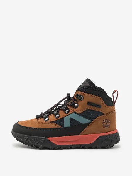 Ботинки для мальчиков Timberland Greenstride Motion 6 Mid F/L Wp, Коричневый