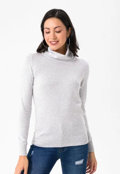 Вязаный свитер TURTLENECK Felix Hardy, цвет grey