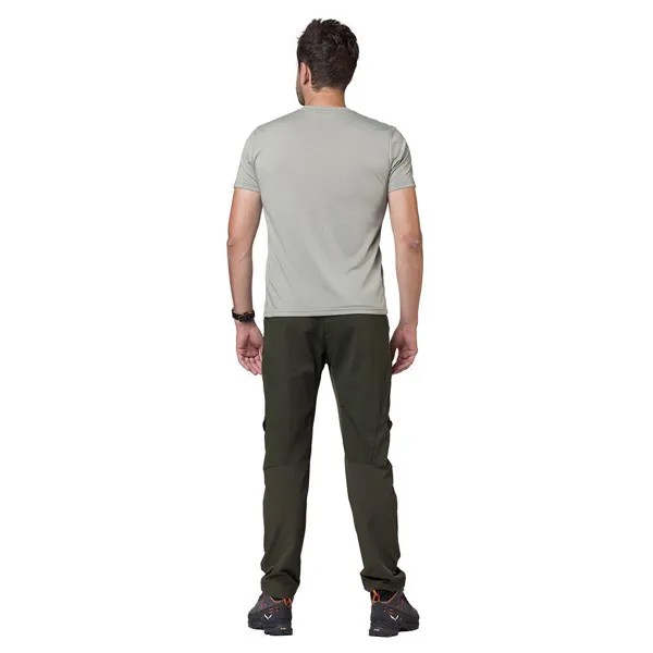 Брюки Salewa Puez Durastretch Warm Cargo, зеленый