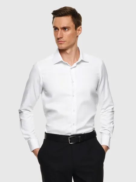 Рубашка мужская Cassa Marina OxfordS белая 2XL