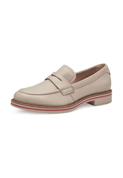 Кожаные тапочки Tamaris, цвет Camel