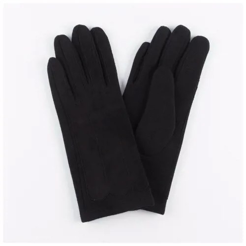 Перчатки женские, IRTYSH03-L-01, Russian Look, цвет черный