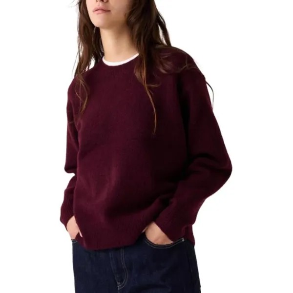 Свитер женский бордовый Uniqlo