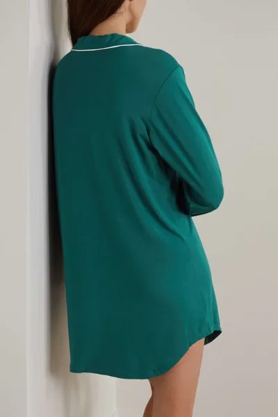 EBERJEY ночная рубашка Gisele из эластичного модала, зеленый
