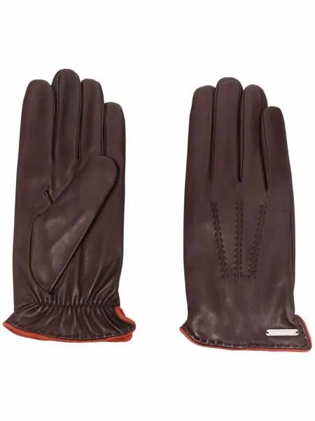 Corneliani перчатки с логотипом