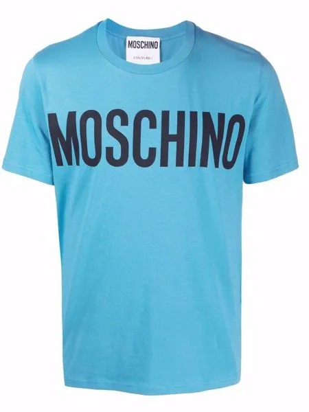 Moschino футболка с логотипом