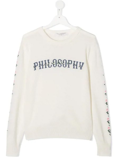 Philosophy Di Lorenzo Serafini Kids толстовка с логотипом