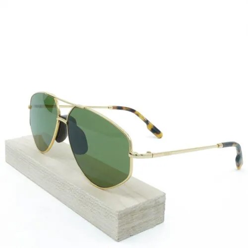 [KZ40014U30N] Мужские круглые овальные золотые солнцезащитные очки Kenzo