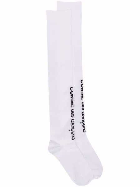 Comme Des Garçons logo-print socks