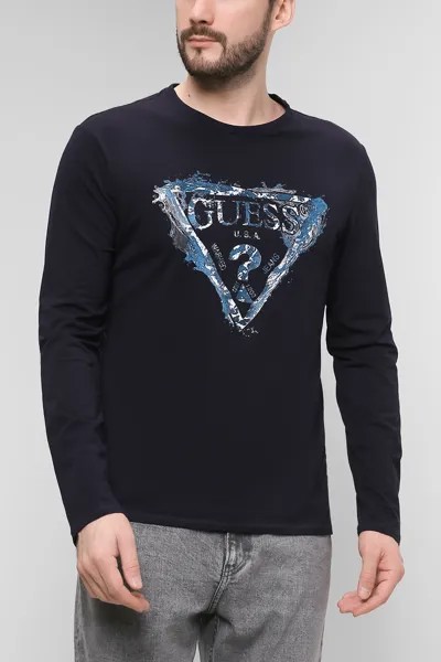 Лонгслив мужской Guess M2RI27 J1311 синий XL