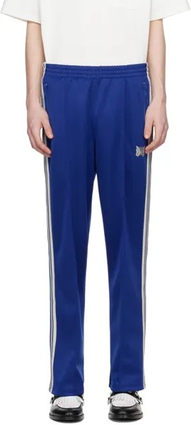 Спортивные штаны с синей отделкой Needles