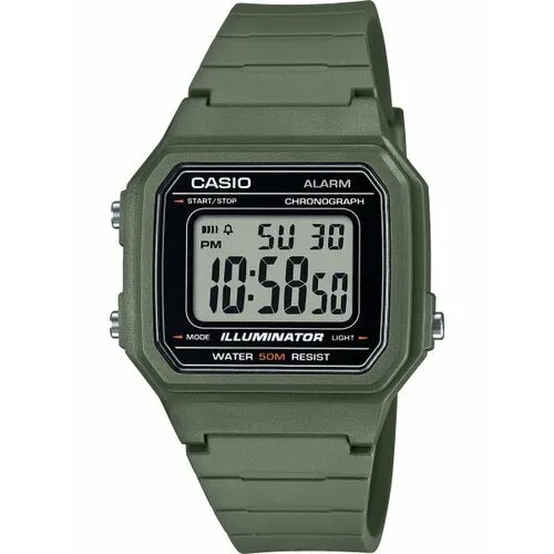 Наручные часы CASIO Collection, зеленый